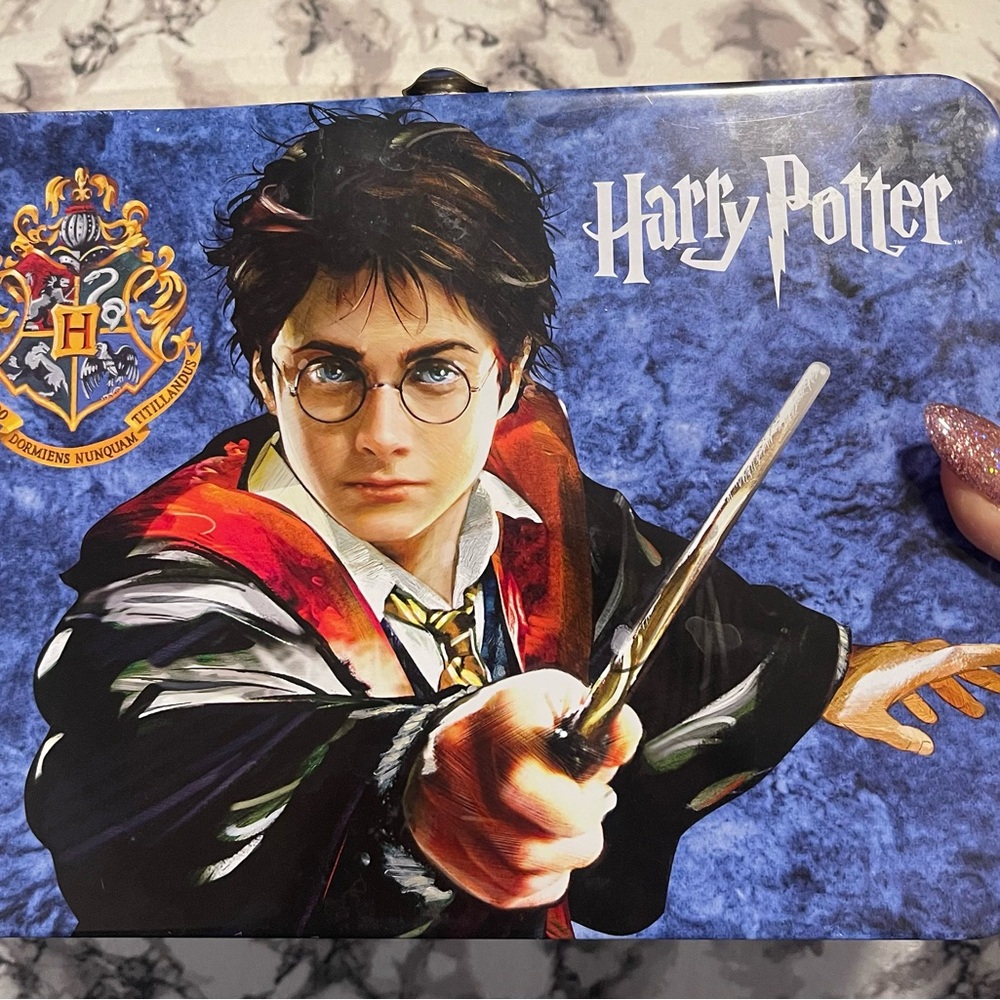 Harry Potter Lunch Box with Wand Design